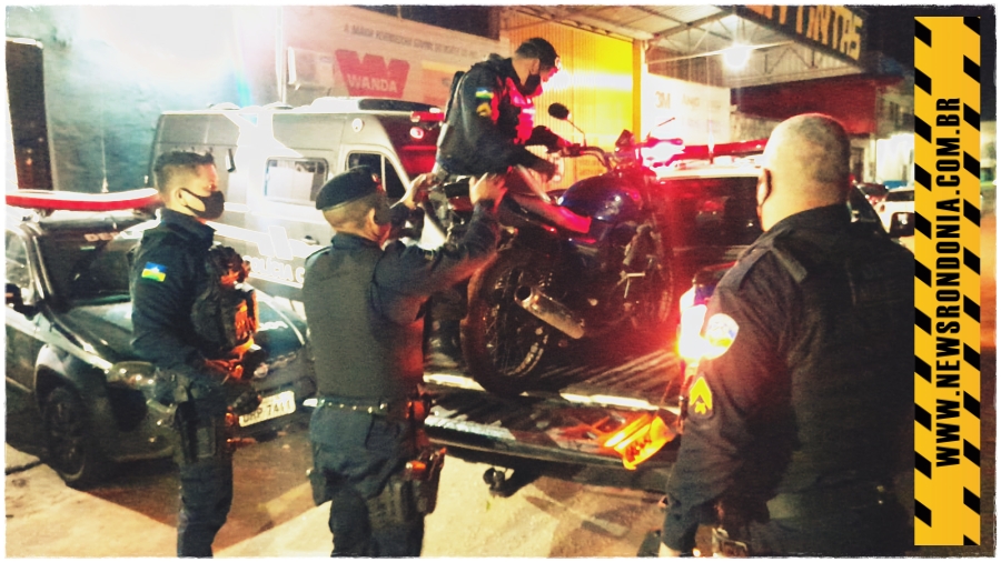 Suspeito de participar de assalto em aniversário é preso com moto roubada na leste - News Rondônia