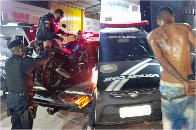 Suspeito de participar de assalto em aniversário é preso com moto roubada na leste - News Rondônia