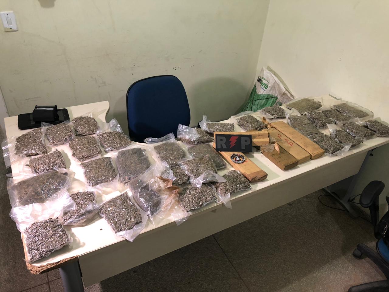 SUPERMACONHA: Motorista é preso com mais de 13 Kg de maconha do tipo Skank em Ji-Paraná - News Rondônia