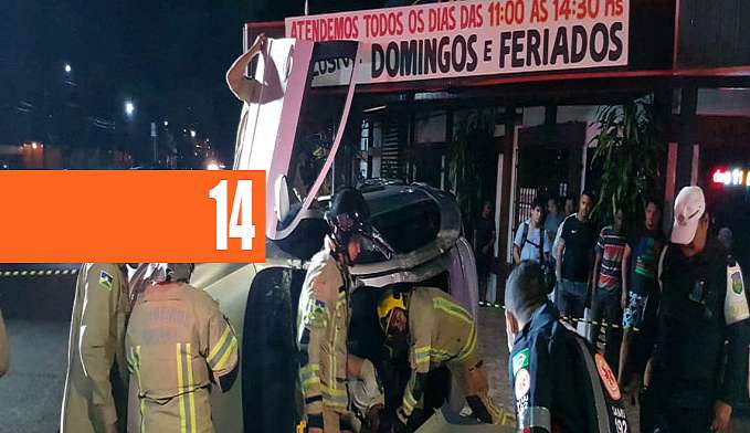 ATUALIZADA: MOTORISTA AVANÇA PREFERENCIAL E CAPOTA AO SER ATINGIDO POR CARRO - News Rondônia