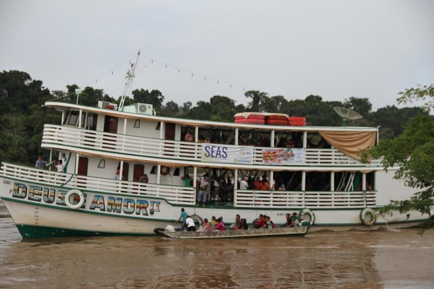 BARCO DEUS É AMOR REALIZA SEGUNDA VIAGEM DO ANO NA PRÓXIMA SEGUNDA-FEIRA PARA AS COMUNIDADES DO RIO MACHADO - News Rondônia