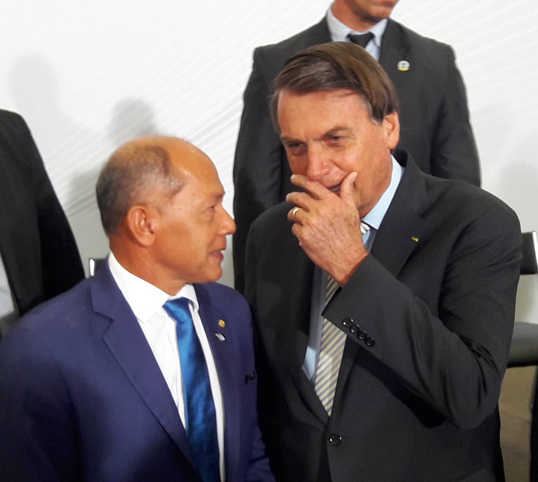 Coronel Chrisóstomo participa de evento contra corrupção com Presidente Jair Bolsonaro em Brasília - News Rondônia