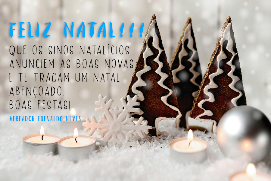 Feliz Natal: Vereador Edevaldo Neves - News Rondônia