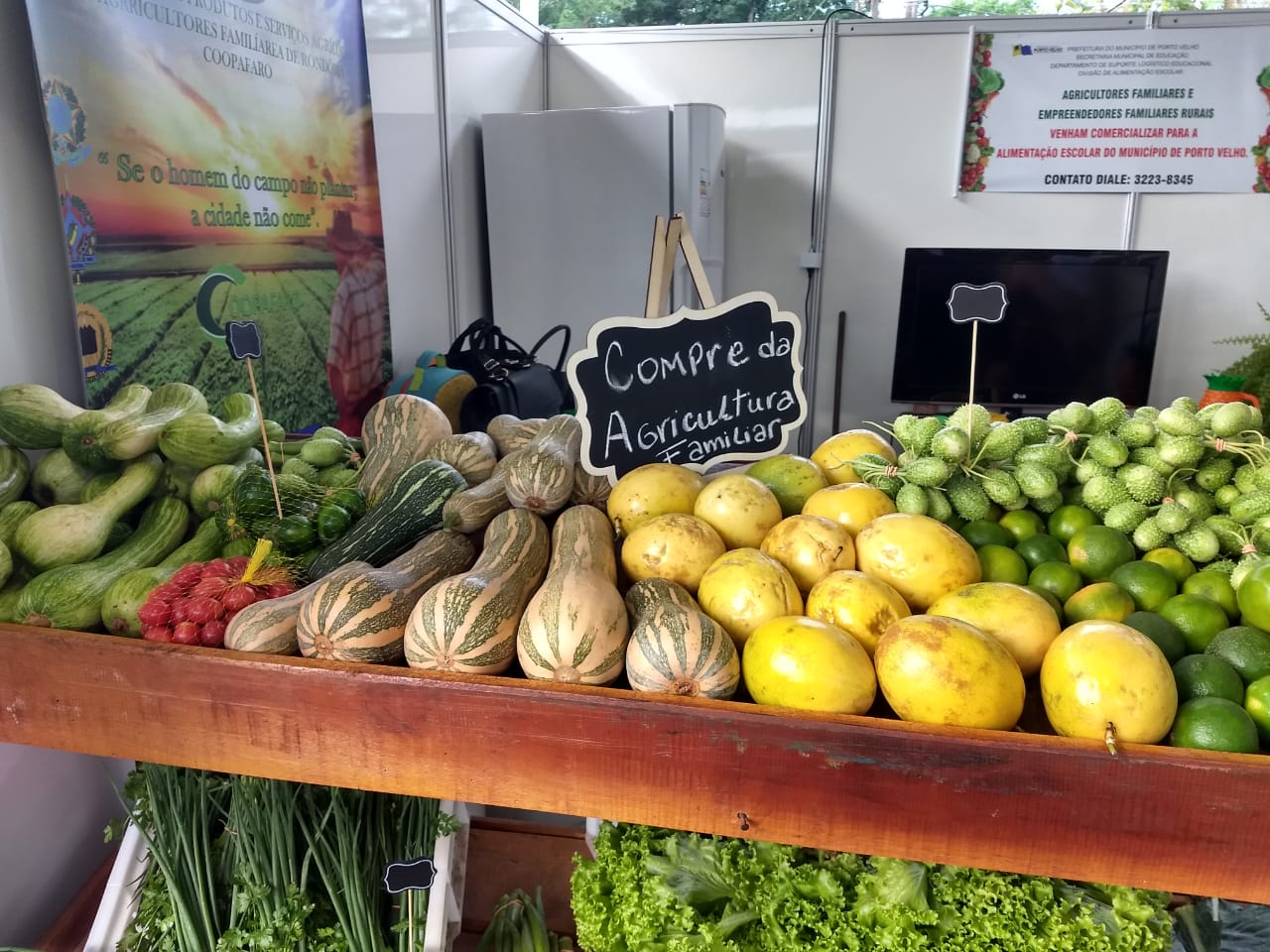 PRODUTORES QUE FORNECEM ALIMENTOS PARA MERENDA ESCOLAR PARTICIPAM DA PORTOAGRO - News Rondônia