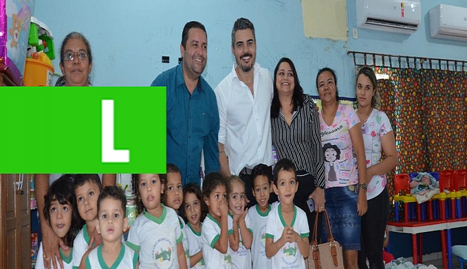 PREFEITURA ENTREGA PARQUINHO E CONDICIONADORES DE AR NA ESCOLA JORGE TEIXEIRA E CMEI BALÃO MÁGICO - News Rondônia