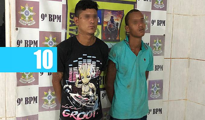 Polícia evita assaltos e prende dupla com Moto roubada e pistola de brinquedo - News Rondônia