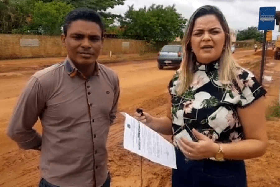 RUA PETROLINA: APÓS COBRANÇAS DE VEREADORA ADA DANTAS, OBRAS SÃO RETOMADAS PELA PREFEITURA - News Rondônia