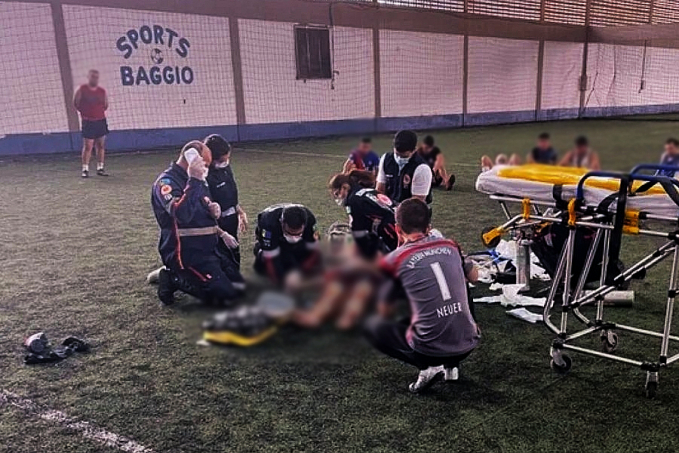 IDENTIFICADO - Homem que morreu jogando bola em quadra de esportes; veja vídeo - News Rondônia