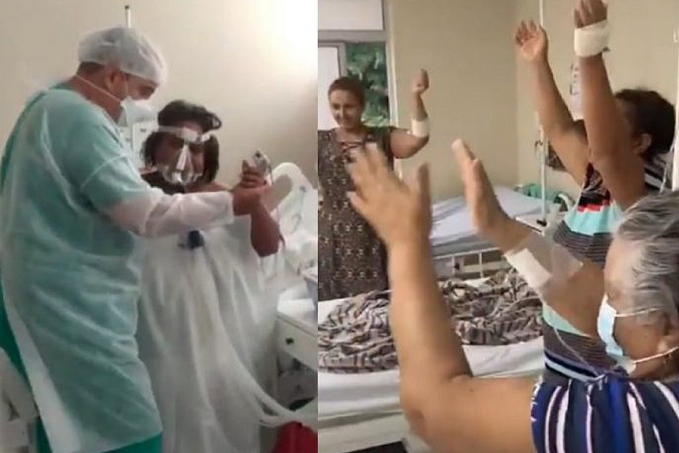 Fisioterapeuta dança quadrilha no hospital para reabilitar pacientes - News Rondônia