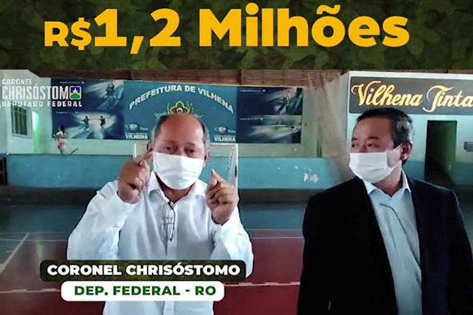 Com recursos destinados pelo deputado federal Coronel Chrisóstomo Ginásio Poliesportivo de Vilhena ganhará nova estrutura - News Rondônia