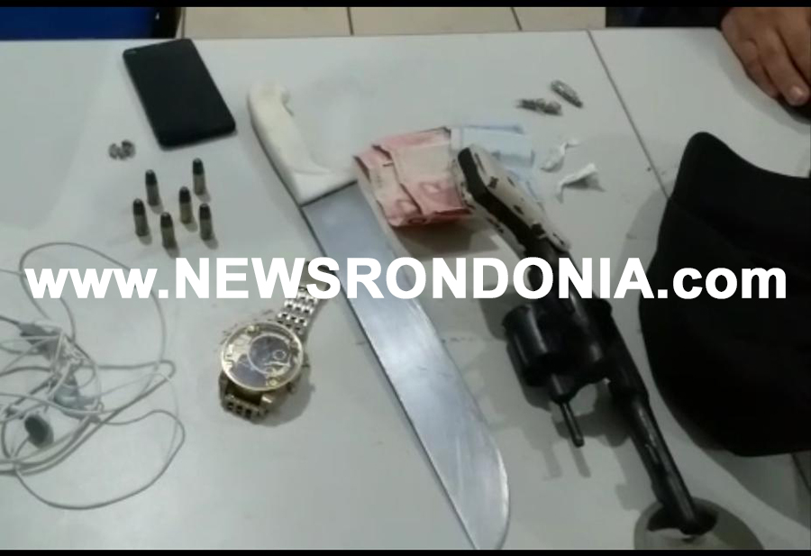Cinco Suspeitos armados são detidos após tentarem roubo em residência e atirar nas vítimas na capital - News Rondônia