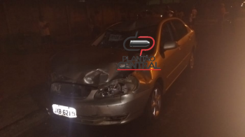 MENOR CONDUTOR AVANÇA PREFERENCIAL E COLIDE CONTRA MOTOCICLETA - News Rondônia