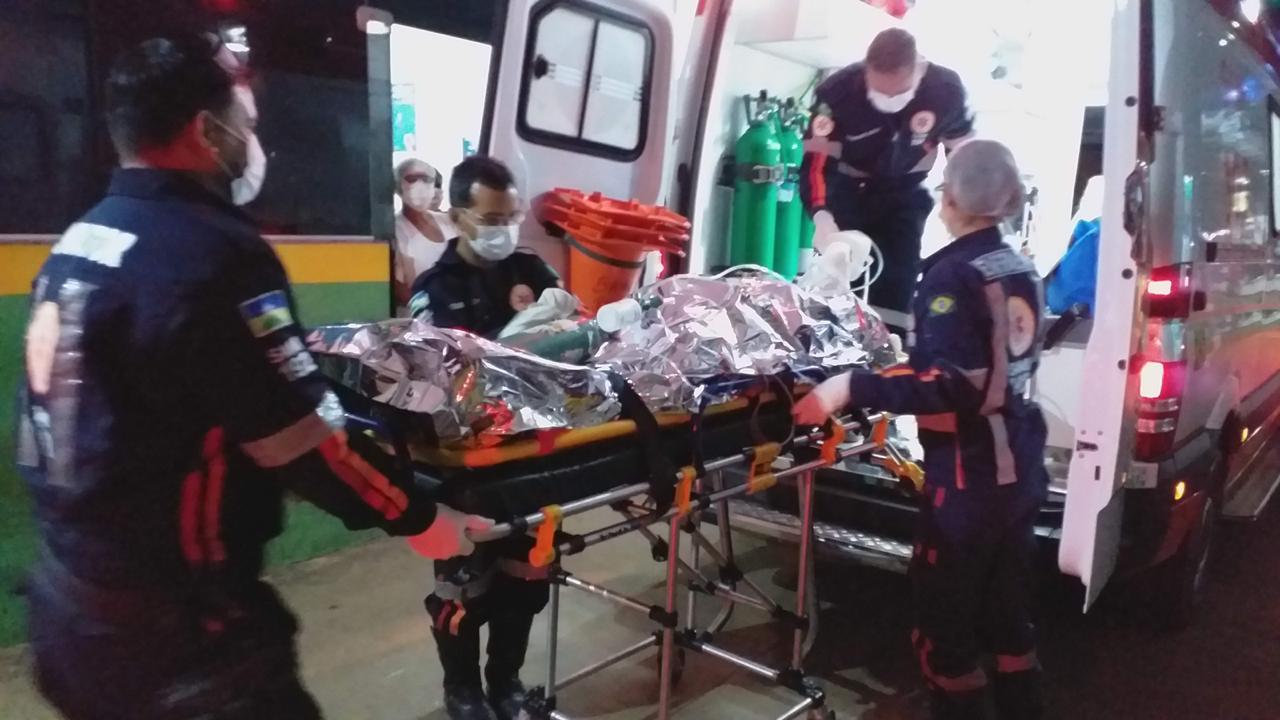 Durante bebedeira homem atira no rosto do sogro com uma espingarda e agride esposa - News Rondônia