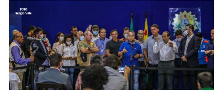 Em visita ao Acre, Bolsonaro anuncia entrega da ponte em Abunã para 18 de março - News Rondônia