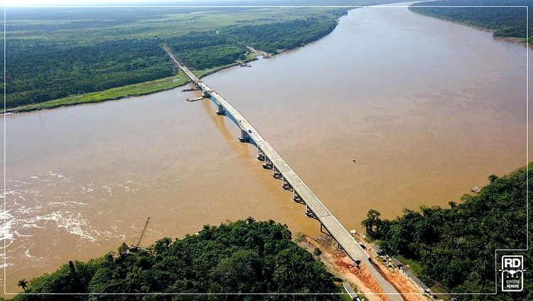 Em visita ao Acre, Bolsonaro anuncia entrega da ponte em Abunã para 18 de março - News Rondônia
