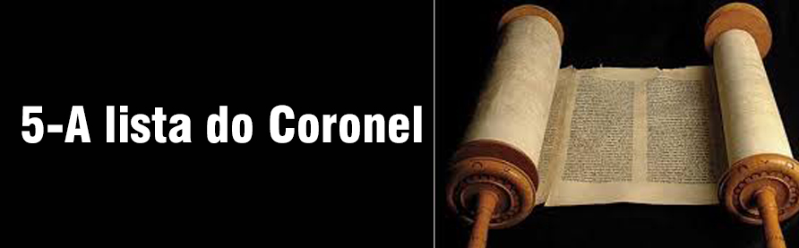 POLÍTICA & MURUPI: A LISTA DO CORONEL - News Rondônia