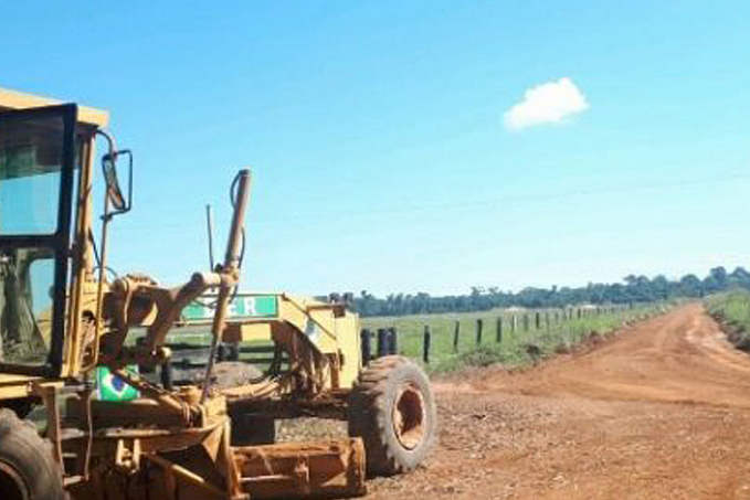 DER executa obras de melhorias na linha 78, em São Miguel do Guaporé - News Rondônia