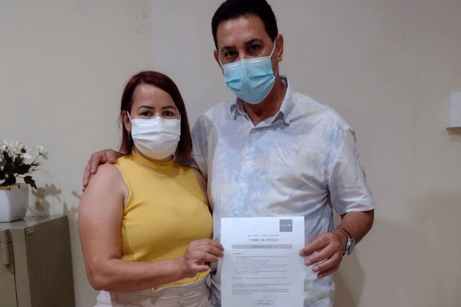 Prefeito Aldo Júlio assina o Termo de adesão do Selo UNICEF por Rolim De Moura 2021-2024 - News Rondônia
