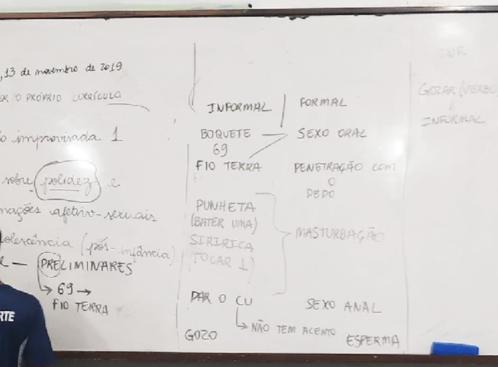 DEMISSÃO: PROFESSOR PEDE REDAÇÃO SOBRE SEXO ORAL E ANAL E É DEMITIDO - News Rondônia