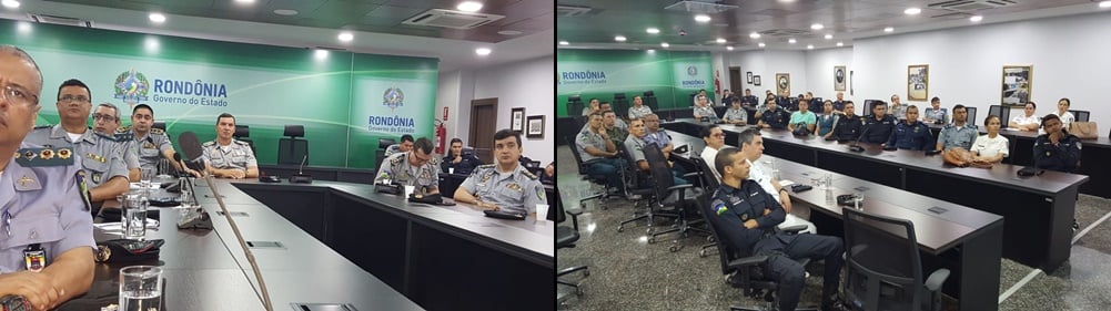 FERRAMENTA DE ANÁLISE CRIMINAL INTEGRADA É APRESENTADA PARA OFICIAIS DA PMRO NA CAPITAL - News Rondônia