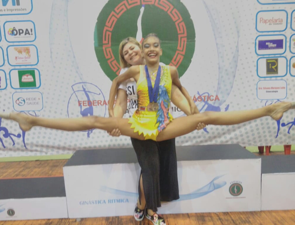 CONHEÇA A HISTÓRIA DE AYSHA FERNANDA, A GINASTA QUE CONQUISTA MEDALHAS POR ONDE PASSA - News Rondônia