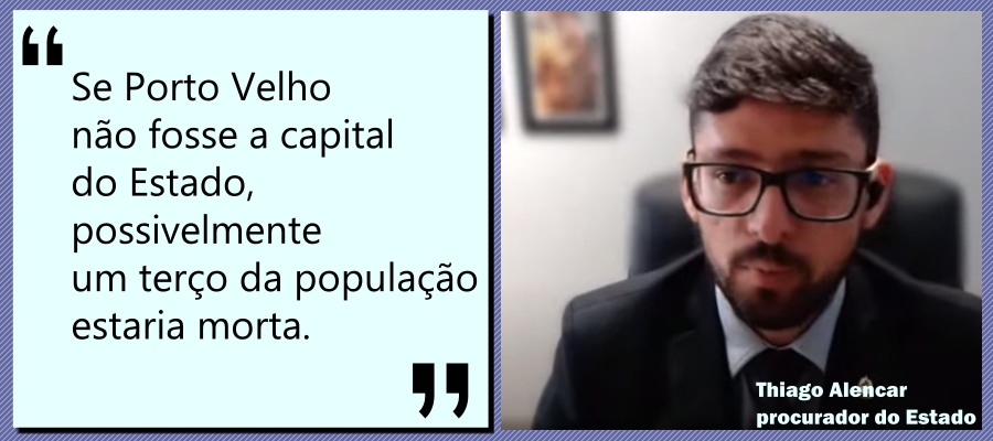 Reunião com judiciário termina em troca de acusação e sem uma resolução no enfrentamento da pandemia em Rondônia - News Rondônia