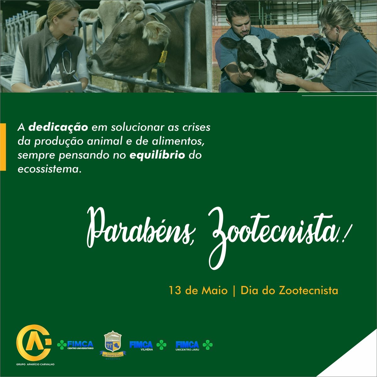13 DE MAIO DIA DO ZOOTECNISTA, PARABÉNS A TODOS OS PROFISSIONAIS - News Rondônia