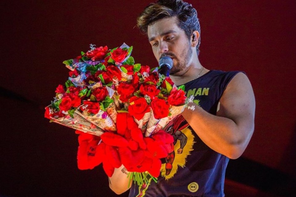 DURANTE SHOW, LUAN SANTANA COMPRA TODAS AS ROSAS DE VENDEDOR AMBULANTE - VÍDEO - News Rondônia