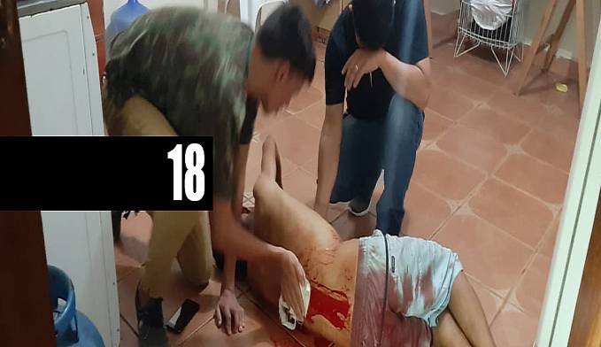 (ATUALIZADA) HOMEM INVADE IGREJA EVANGÉLICA APÓS SER ESFAQUEADO NA ZONA SUL DA CAPITAL - VÍDEO - News Rondônia