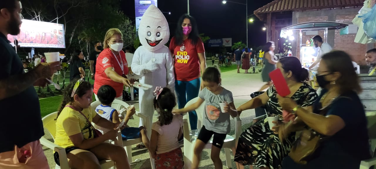 Dia Mundial de Combate à Poliomielite: Rotary Club de Porto Velho Madeira Mamoré destaca a importância da vacinação - News Rondônia