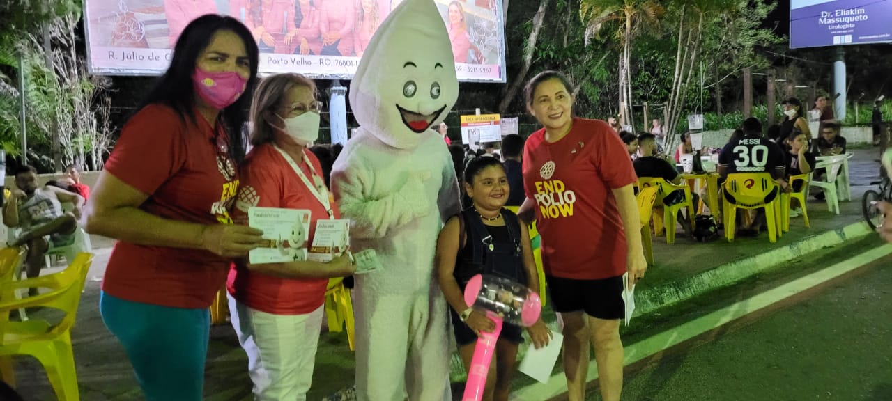Dia Mundial de Combate à Poliomielite: Rotary Club de Porto Velho Madeira Mamoré destaca a importância da vacinação - News Rondônia