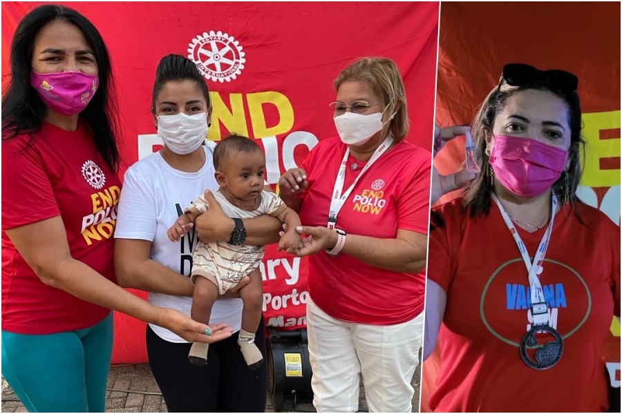 Dia Mundial de Combate à Poliomielite: Rotary Club de Porto Velho Madeira Mamoré destaca a importância da vacinação - News Rondônia