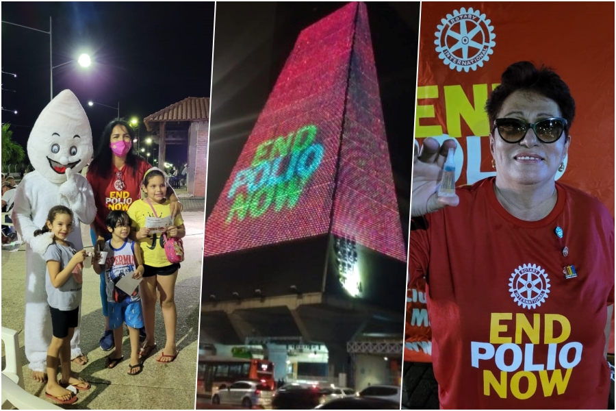 Dia Mundial de Combate à Poliomielite: Rotary Club de Porto Velho Madeira Mamoré destaca a importância da vacinação - News Rondônia