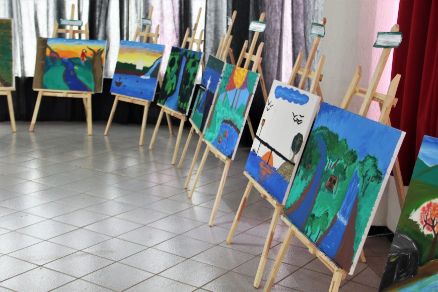 OBRAS DE ARTE DO CONCURSO RONDÔNIA E SUAS BELEZAS NATURAIS CONTINUAM EM EXPOSIÇÃO NA CASA DE CULTURA, EM PORTO VELHO - News Rondônia