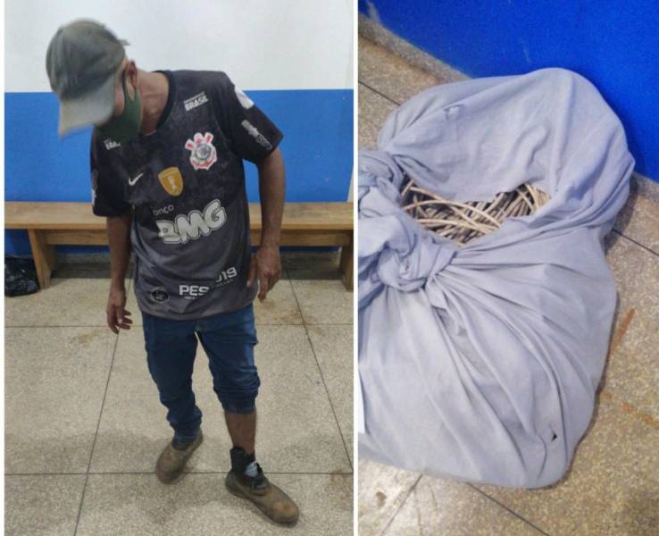 Preso por furtar fiação, apenado monitorado por tornozeleira eletrônica se irrita com policiais - News Rondônia