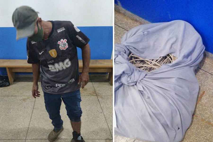 Preso por furtar fiação, apenado monitorado por tornozeleira eletrônica se irrita com policiais - News Rondônia