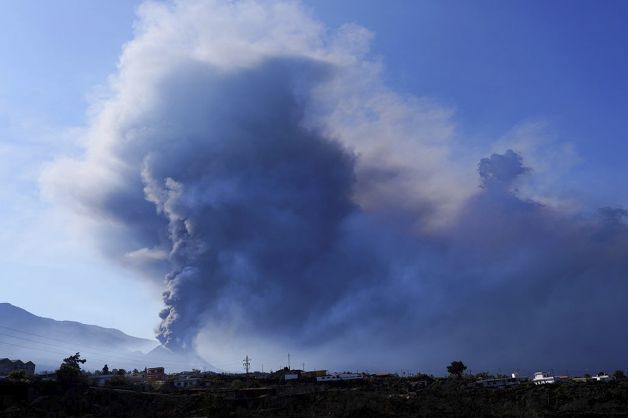 Vulcão deixa Ilha de La Palma, na Espanha, irreconhecível - News Rondônia