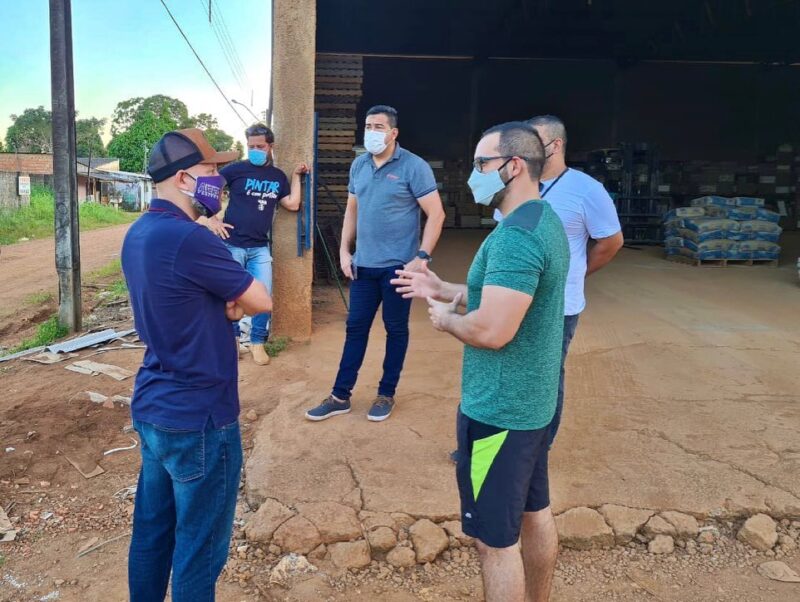 GABINETE EM AÇÃO: Palitot realiza mais um projeto no São Francisco - News Rondônia