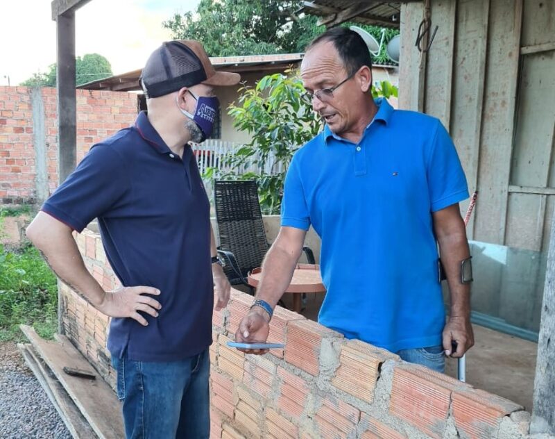 GABINETE EM AÇÃO: Palitot realiza mais um projeto no São Francisco - News Rondônia
