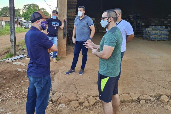 GABINETE EM AÇÃO: Palitot realiza mais um projeto no São Francisco - News Rondônia