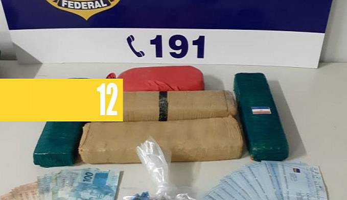 PRF APREENDE MACONHA E COCAÍNA EM VILHENA - News Rondônia