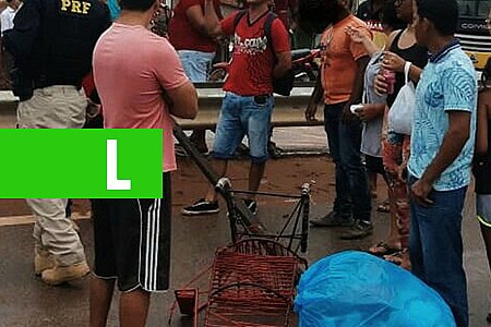 BR-364 TEM TRÁFEGO LIBERADO APÓS PROTESTO DE MORADORES DO BAIRRO SANTO AFONSO EM RIO BRANCO - News Rondônia