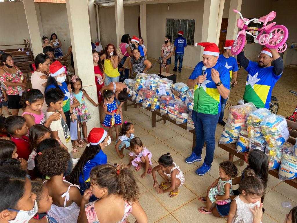 Deputado Eyder Brasil realiza Ação Social de Natal no Bairro Planalto em Porto Velho - News Rondônia
