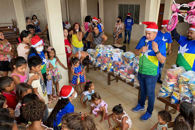 Deputado Eyder Brasil realiza Ação Social de Natal no Bairro Planalto em Porto Velho - News Rondônia