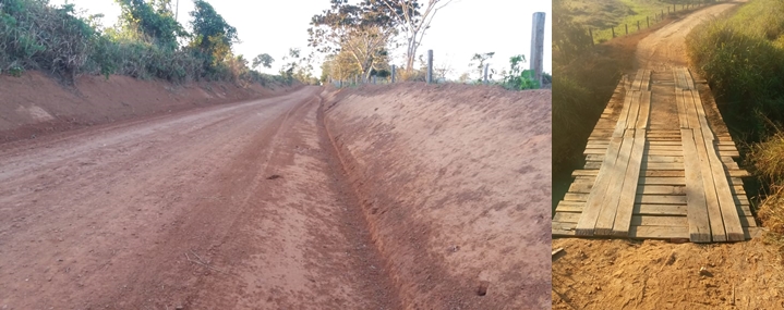 PREFEITURA RECUPERA PONTES, REALIZA PATROLAMENTO, CASCALHAMENTO E GARANTE A TRAFEGABILIDADE EM LINHAS VICINAIS DE NOVA BRASILÂNDIA - News Rondônia