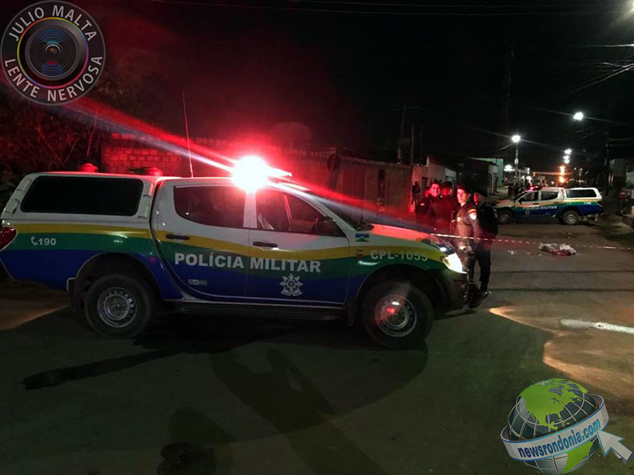 IDENTIFICADO- JOVEM É EXECUTADO PRÓXIMO A PRAÇA, NO BAIRRO CALADINHO; ATIRADOR AMEAÇOU TESTEMUNHA - FOTOS E VÍDEO - News Rondônia