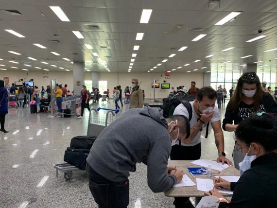 AGEVISA REFORÇA AÇÕES DE COMBATE AO CORONAVÍRUS NO AEROPORTO JORGE TEIXEIRA, EM PORTO VELHO - News Rondônia