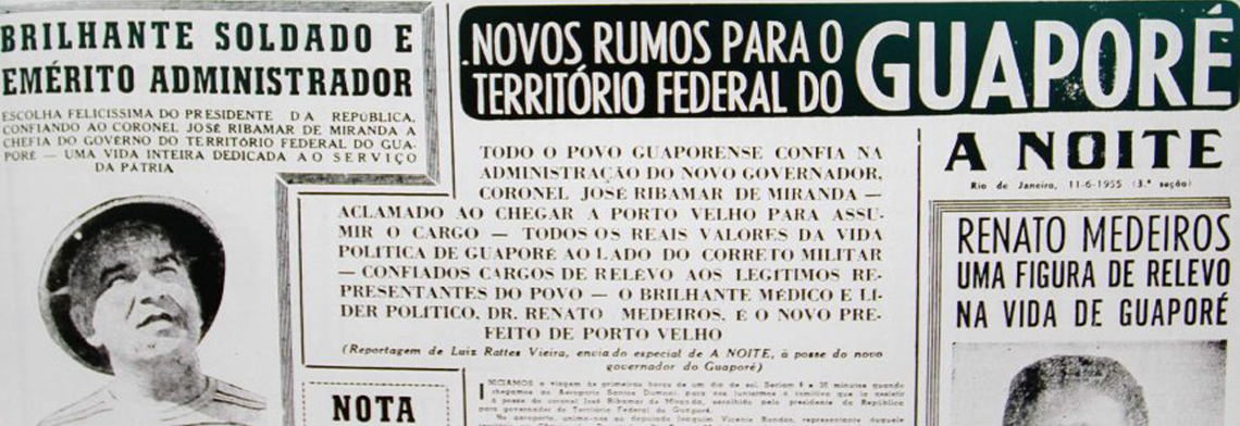 HISTÓRIA DE RONDÔNIA: ÚLTIMO GOVERNADOR DO TERRITÓRIO FEDERAL, RIBAMAR DE MIRANDA SOLTOU PRESOS E LIBEROU O PALÁCIO AO PÚBLICO - News Rondônia