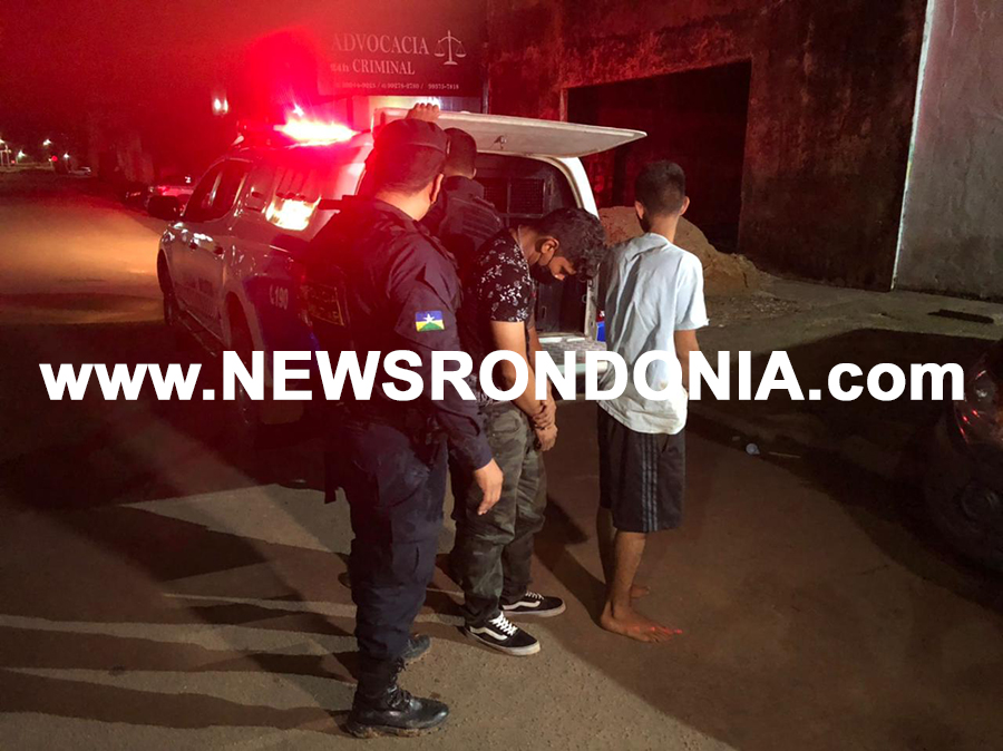DUPLA DO MAL: Dupla é detida após roubarem caminhonete de casal na estrada da Penal na capital - News Rondônia