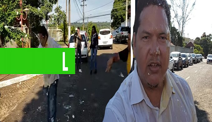 BANHO DE OVOS  PRESIDENTE DE SINDICATO É ATINGIDO COM OVADAS POR SINDICALISTAS RIVAIS  VÍDEO - News Rondônia